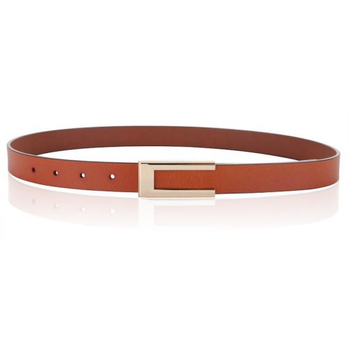 Split Leather & Zinc Alloy Easy Matching Fashion Belt Solid PC
