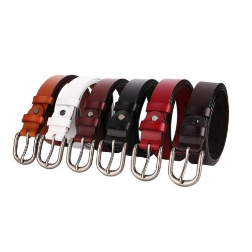 Split Leather & Zinc Alloy Easy Matching Fashion Belt Solid PC