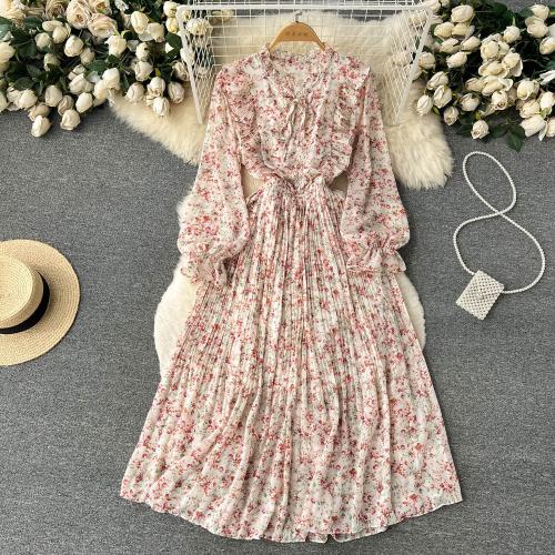 Tissu mixte Robe d’une seule pièce Imprimé couleur et motif différents pour le choix plus de couleurs pour le choix : pièce