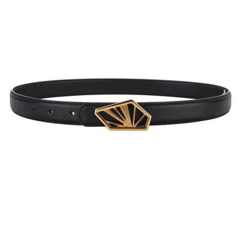 Split Leather & Zinc Alloy Easy Matching Fashion Belt Solid PC