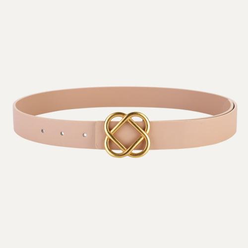 Split Leather & Zinc Alloy Easy Matching Fashion Belt Solid PC