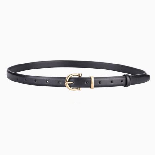 Split Leather & Zinc Alloy Easy Matching Fashion Belt Solid PC
