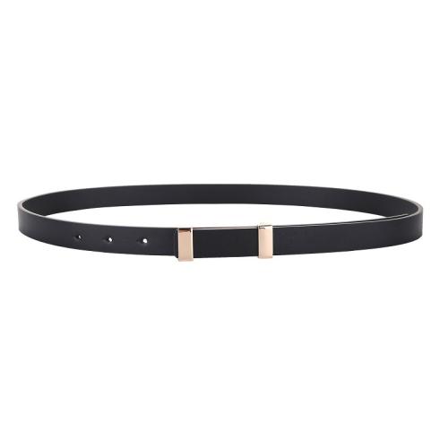 Full Grain Cowhide Leather & Zinc Alloy Easy Matching Fashion Belt Solid PC