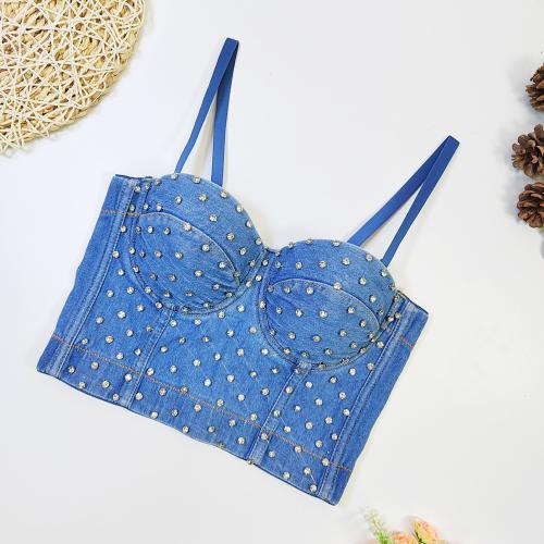 Denim Camisole & skinny blue PC