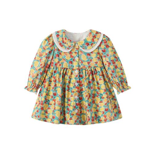 Cotone Dívka Jednodílné šaty Stampato Třes vícebarevné kus