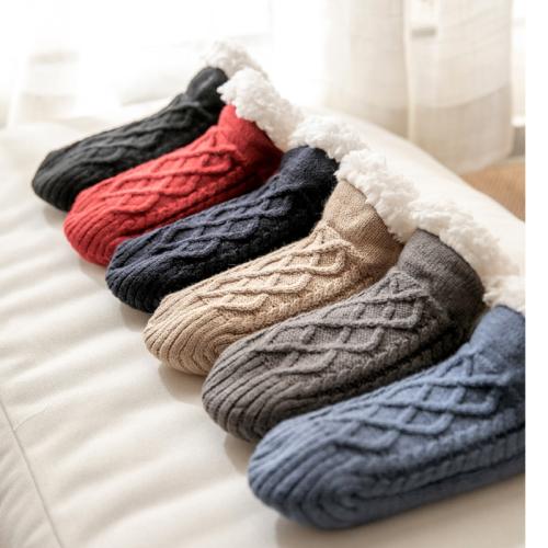 Polyester Chaussettes de cheville unisexes Géométrique plus de couleurs pour le choix Paire