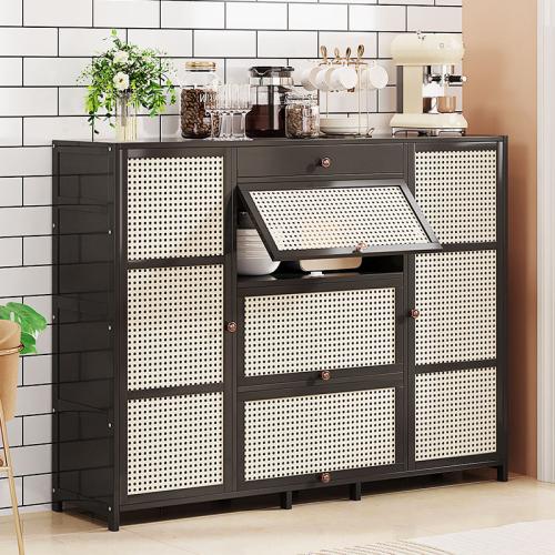 Medium Density Fiberboard & Moso Bamboo & Acrylic Waterproof Storage Rack dustproof Solid PC