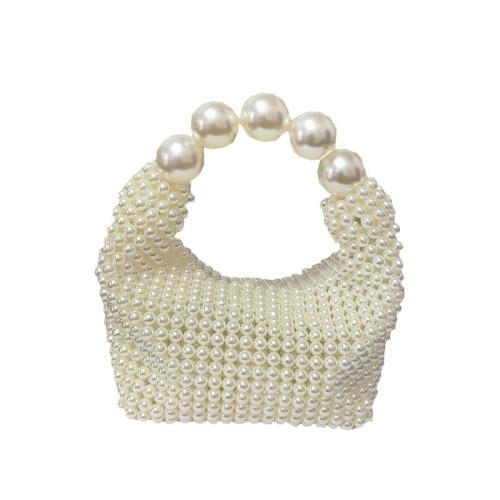 ABS Easy Matching Handbag geometric white PC