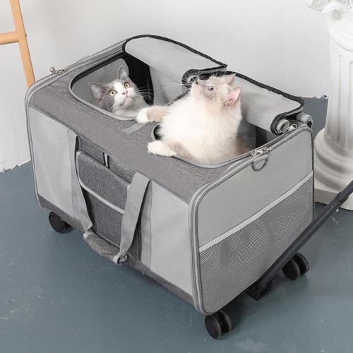 Oxford portable Pet Trolley Case hardwearing Solid PC