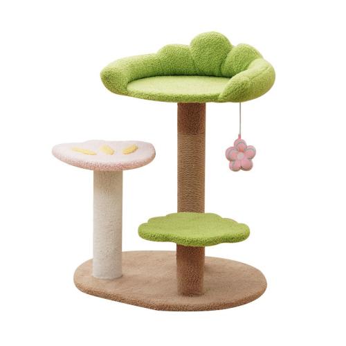 Sisal Hemp & Medium Density Fiberboard & Flannelette Pet Bed hardwearing PC