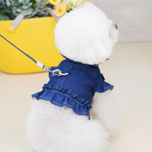 Denim Pet Dog Clothing PC