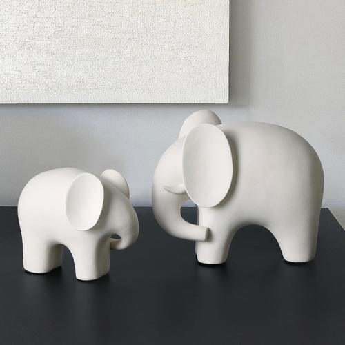 Céramique Ornements d’artisanat Handmade Solide Blanc pièce