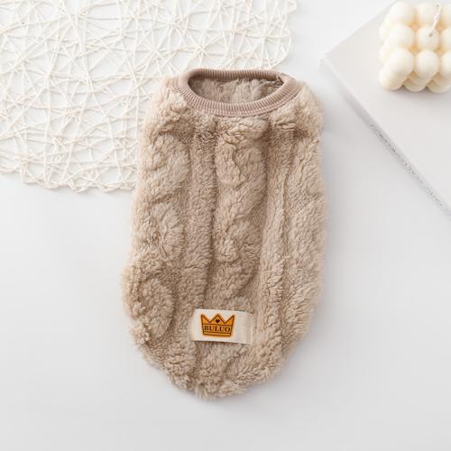 Suede Pet Dog Clothing & thermal PC