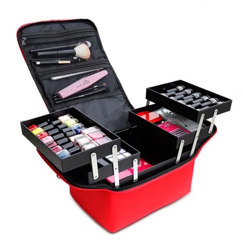 Oxford Cosmetic Bag large capacity & breathable Solid PC