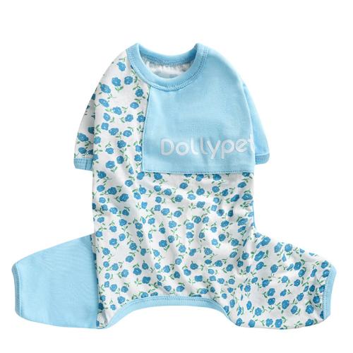 Cotton Soft Pet Dog Clothing & washable printed floral PC