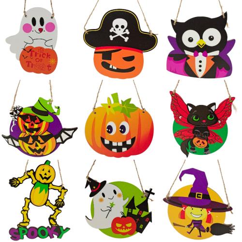 álamo amarillo Adornos de Halloween, más colores para elegir, trozo