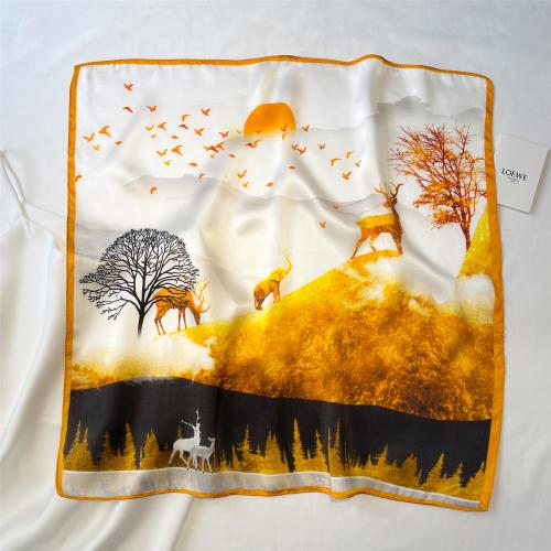 Natural Silk Silk Scarf printed PC