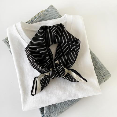 Real Silk & Cotton Silk Scarf sun protection printed PC