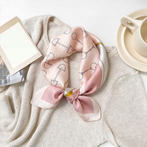 Natural Silk Silk Scarf printed PC