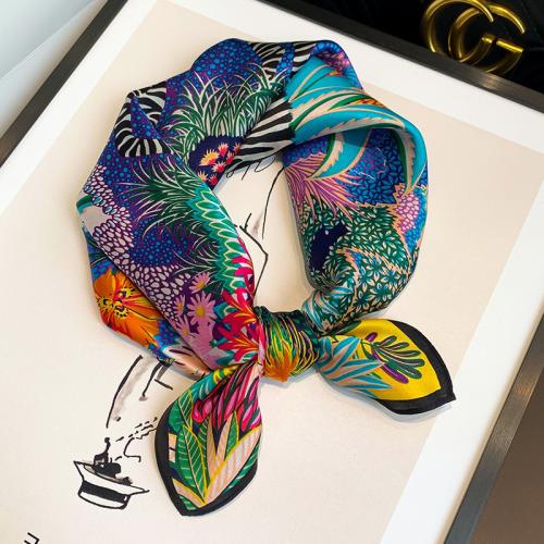 Natural Silk Silk Scarf printed PC