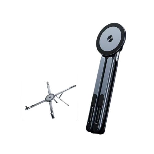 Aluminium Alloy foldable Laptop Holder portable Silicone PC