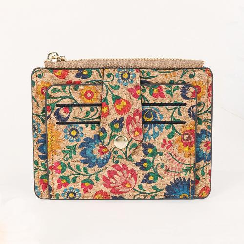 Wooden Multifunction Card Bag Multi Card Organizer & portable PC