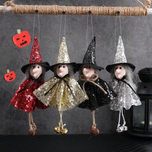 Paño & Lentejuela Adornos de Halloween, más colores para elegir, trozo