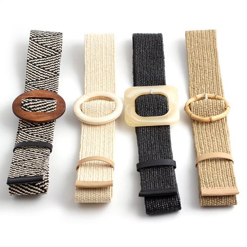 PP Straw Easy Matching Waist Band weave PC