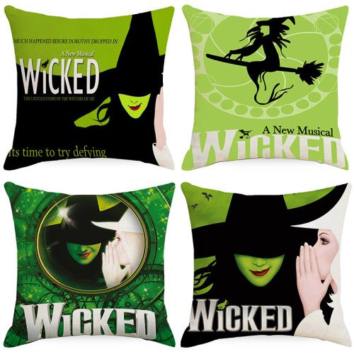 Linen Halloween Ornaments Halloween Design & durable printed PC
