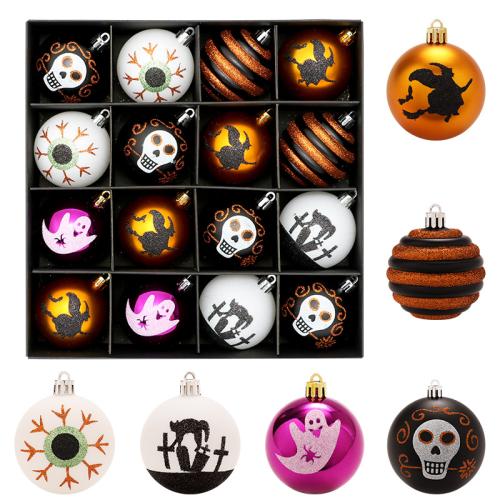 El plastico Adornos de Halloween, Conjunto