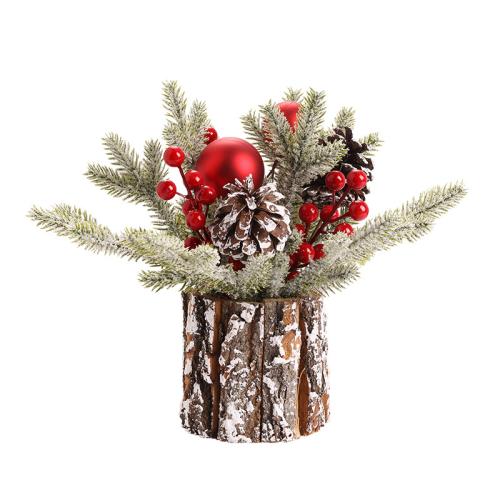Resin & Plastic Creative Christmas Tree Decoration for home decoration PC