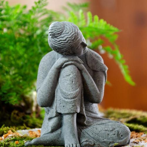 Pierre Statue de Bouddha pièce