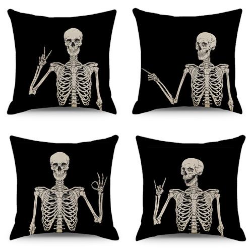 Linen Throw Pillow Covers durable printed PC