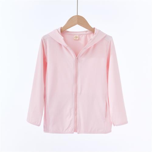 Polyester Vêtements de protection solaire pour enfants Solide plus de couleurs pour le choix pièce