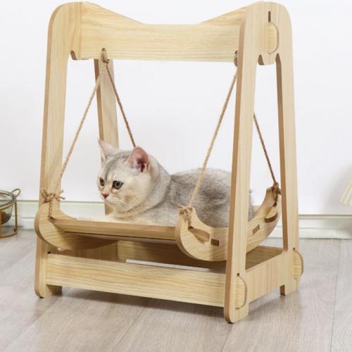 Wooden Pet Hammock double layer PC