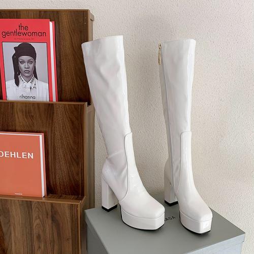 PU-leer Laarzen meer kleuren naar keuze Paar