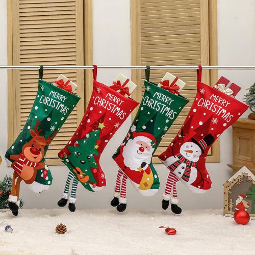 Tissus non tissés Chaussette de Noël plus de couleurs pour le choix pièce