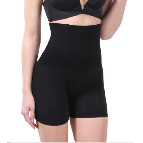 Polyamide & Modal Abdomen-flat & High Waist Abdomen Drawing Boxer Solid PC