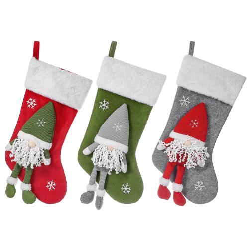 Tissus non tissés Chaussette de Noël plus de couleurs pour le choix pièce