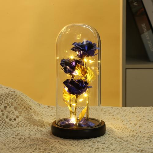 Acrylic & Plastic Creative Preserved Flower Decoration for home decoration & for gift giving PC