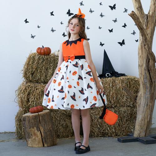 Coton Enfants Halloween Cosplay Costume Imprimé plus de couleurs pour le choix pièce