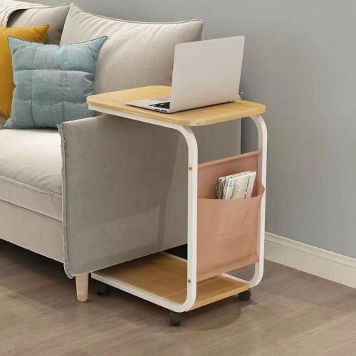 Carbon Steel & Wood adjustable PC Desk durable & portable PC