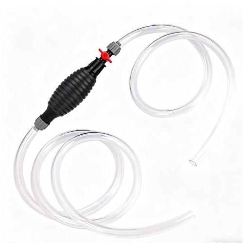 9.8Ft Siphon Hose Multifunction Pump Oil Water Gasoline Fuel Transfer Hand Pump