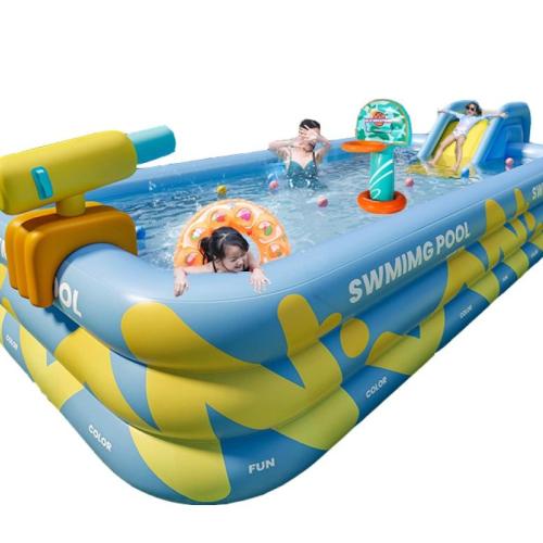 PVC foldable Inflatable Pool thickening printed PC