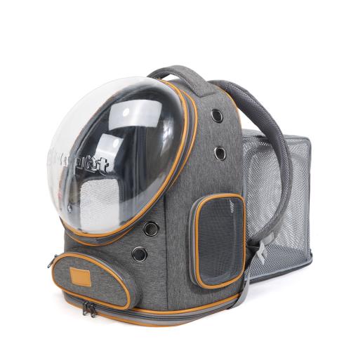 Aluminium Alloy & PVC & Oxford foldable Pet Backpack portable & hardwearing & breathable PC