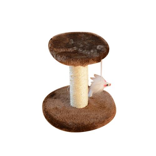 Sisal Hemp & Wooden & Flannelette Multifunction Cat Tree hardwearing Solid PC