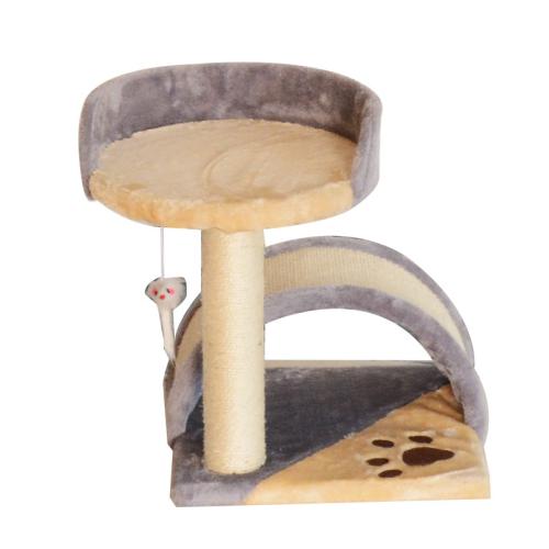 Sisal Hemp & Cloth & Wooden Soft & Multifunction Cat Tree hardwearing Solid PC