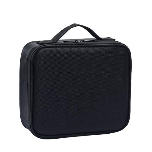 Oxford & Polyester Cosmetic Bag sewing thread & waterproof Solid PC