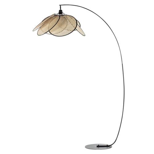 Rattan & Metal different light colors for choose Floor Lamps PC