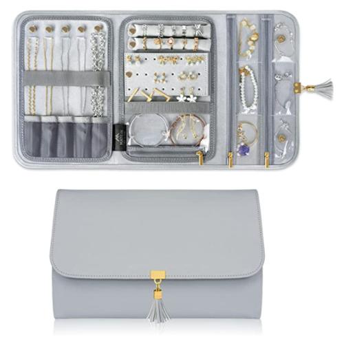 PU Leather foldable & Multifunction Jewelry Clutch Bag PC